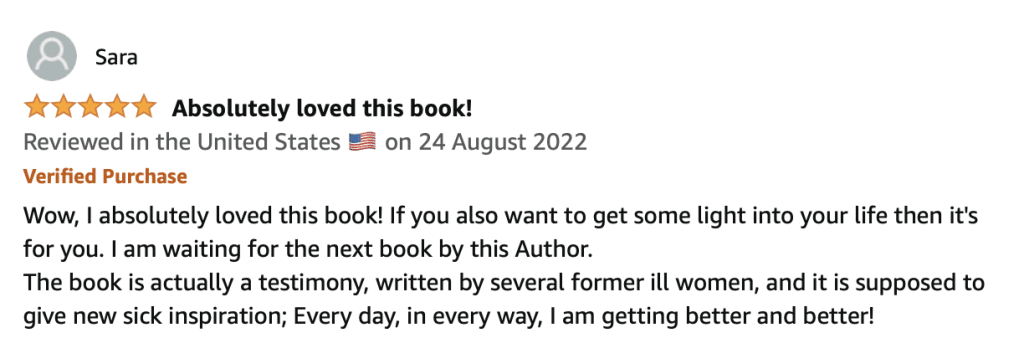 finally free from fatigue