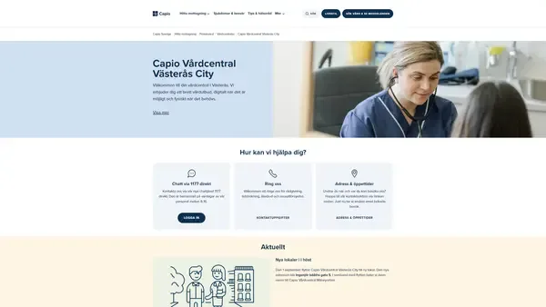 Capio Mälarporten Familjeläkarmottagning